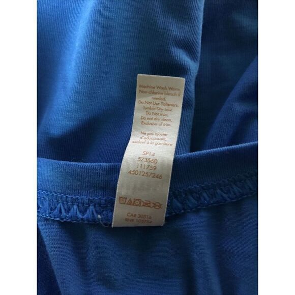 Lucy Racerback‎ Scrunch Tank Top Womens Size Small Activewear Running Blue - Picture 4 of 4